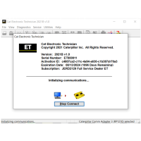 Caterpillar ET 2021B Electronic Technician Diagnostic Software Latest Version