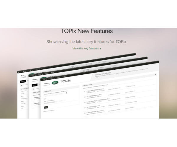 Topix JLR for programming