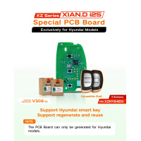 2024 XHORSE XZHY84EN XZ Series XIAN.D i25 Special PCB Board for Hyundai Models 3 Buttons 5pcs/lot